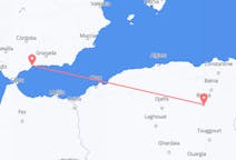 Flights from Biskra, Algeria to Málaga, Spain