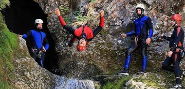 Bled and Bohinj Valley Canyoning Adventure with Hotel Pickup