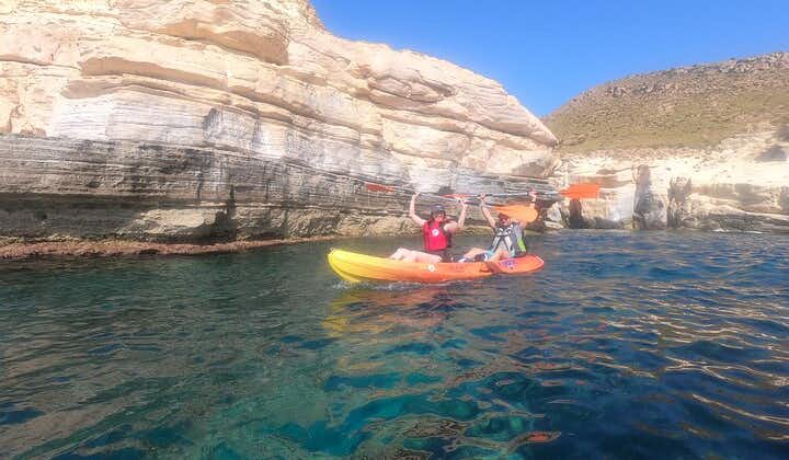 Kayak y snorkell por las mejores calas del Parque Natural Cabo de Gata