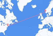 Flights from New York to Haugesund