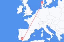 Flyreiser fra Jerez, Spania til Billund, Danmark