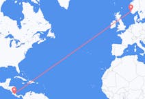 Flyreiser fra Tambor, Costa Rica til Stavanger, Norge