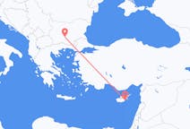 Vluchten van Plovdiv naar Larnaca