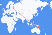 Flights from Cairns, Australia to Moscow, Russia