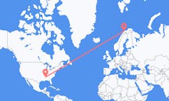 Flyg från Columbus, USA till Tromsö, Norge