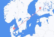 Loty z Aarhus, Dania z Tampere, Finlandia