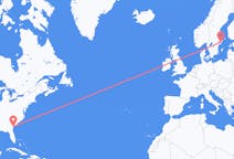 从薩凡納飞往斯德哥尔摩的航班