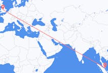Flights from Johor Bahru, Malaysia to Birmingham, England