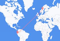 Flights from Jaén, Peru to Östersund, Sweden