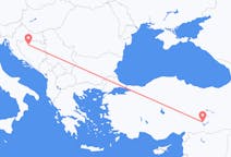 Рейсы из Баня-Луки, Босния и Герцеговина в Адыяман, Турция