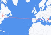 Flights from Montreal, Canada to Çanakkale, Turkey
