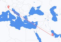 Flights from Hofuf to Milan