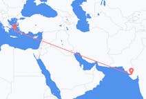 Fly fra Jamnagar til Naxos
