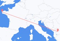 Flug frá Skopje til Brest
