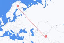 Flyrejser fra Srinagar, Indien til Rovaniemi, Finland