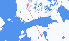Flyrejser fra Tartu, Estland til Tampere, Finland