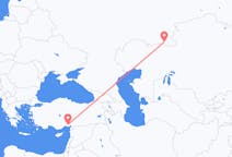 Flights from Orsk, Russia to Adana, Turkey