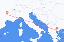 Flyrejser fra Le Puy-en-Velay, Frankrig til Thessaloniki, Frankrig