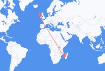 Flüge von Toliara, Madagaskar nach Shannon, Irland