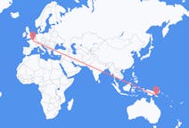 Flights from Popondetta, Papua New Guinea to Paris, France