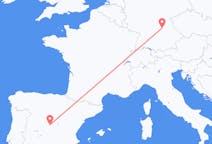 Flyrejser fra Madrid, Spanien til Nürnberg, Tyskland