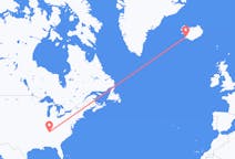 Flyrejser fra Nashville til Reykjavík
