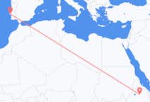 Flyreiser fra Lalibela, Etiopia til Lisboa, Portugal