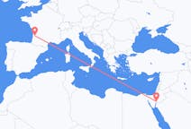 Flights from Aqaba, Jordan to Bordeaux, France