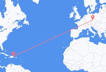 Flyg från Samaná, Dominikanska republiken till Prag, Tjeckien