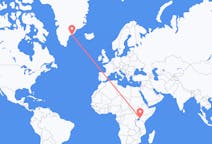 Flyrejser fra Kisumu, Kenya til Kulusuk, Grønland