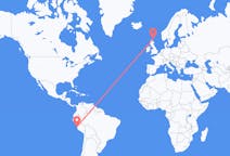 Flyrejser fra Lima, Peru til Kirkwall, Skotland