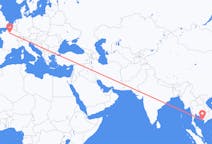 Flights from Phú Quốc, Vietnam to Paris, France