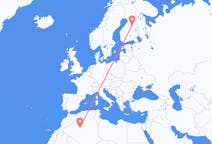 Flights from Timimoun, Algeria to Kajaani, Finland