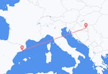 Flüge von Osijek, Kroatien nach Barcelona, Spanien