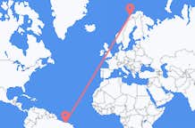Flights from Parnaíba, Brazil to Tromsø, Norway
