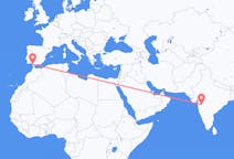 Flights from Shirdi, India to Jerez de la Frontera, Spain