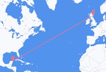 Flyg från Cancún till Aberdeen