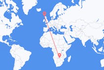 Flyg från Livingstone, Zambia, Zambia till Stornoway, Skottland