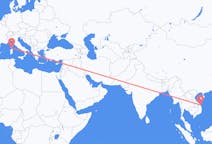 Flights from Chu Lai, Vietnam to Figari, France