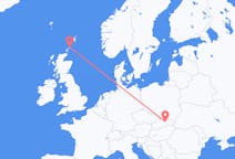 Flights from North Ronaldsay, the United Kingdom to Poprad, Slovakia