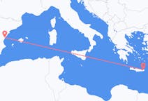 Flights from Sitia, Greece to Castellón de la Plana, Spain