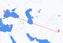 Flyrejser fra Chandigarh, Indien til Constanta, Rumænien