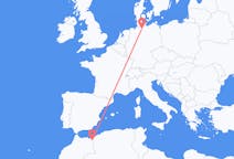 Flights from Oujda, Morocco to Hamburg, Germany