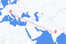 Flyrejser fra Nagpur til Venedig
