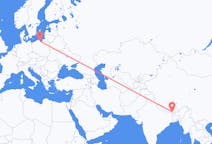Flights from Bagdogra, India to Gdańsk, Poland