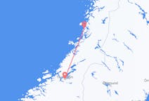 Flyg från Brønnøysund, Norge till Trondheim, Norge
