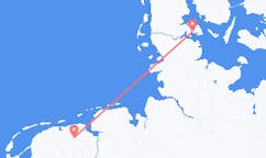 Loty z Sønderborg, Dania do Groningen, Holandia