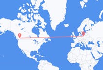Flyreiser fra Kamloops, Canada til Bydgoszcz, Polen