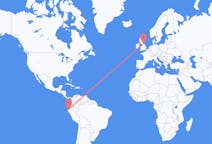 Flights from Tumbes, Peru to Durham, England, the United Kingdom