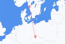 Vols de Prague, Tchéquie pour Göteborg, Suède